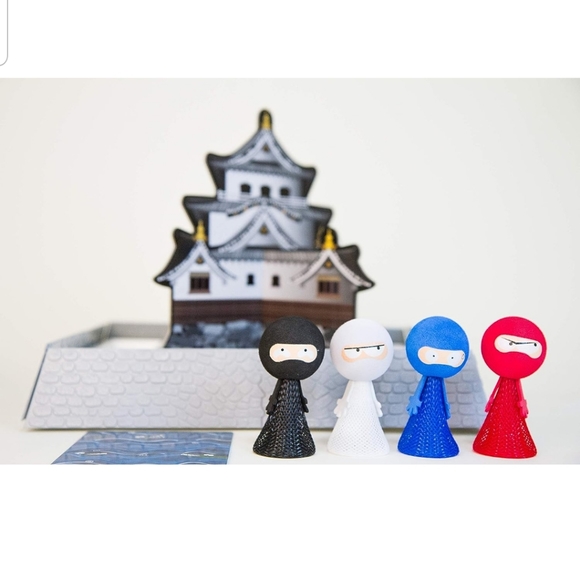 KiddyKiddoUSA Flying Ninja Kids Table top Board Game Trains Motor Skills & Focus - Picture 6 of 11